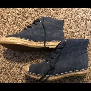 Charlotte Stone Echo Linen High Tops